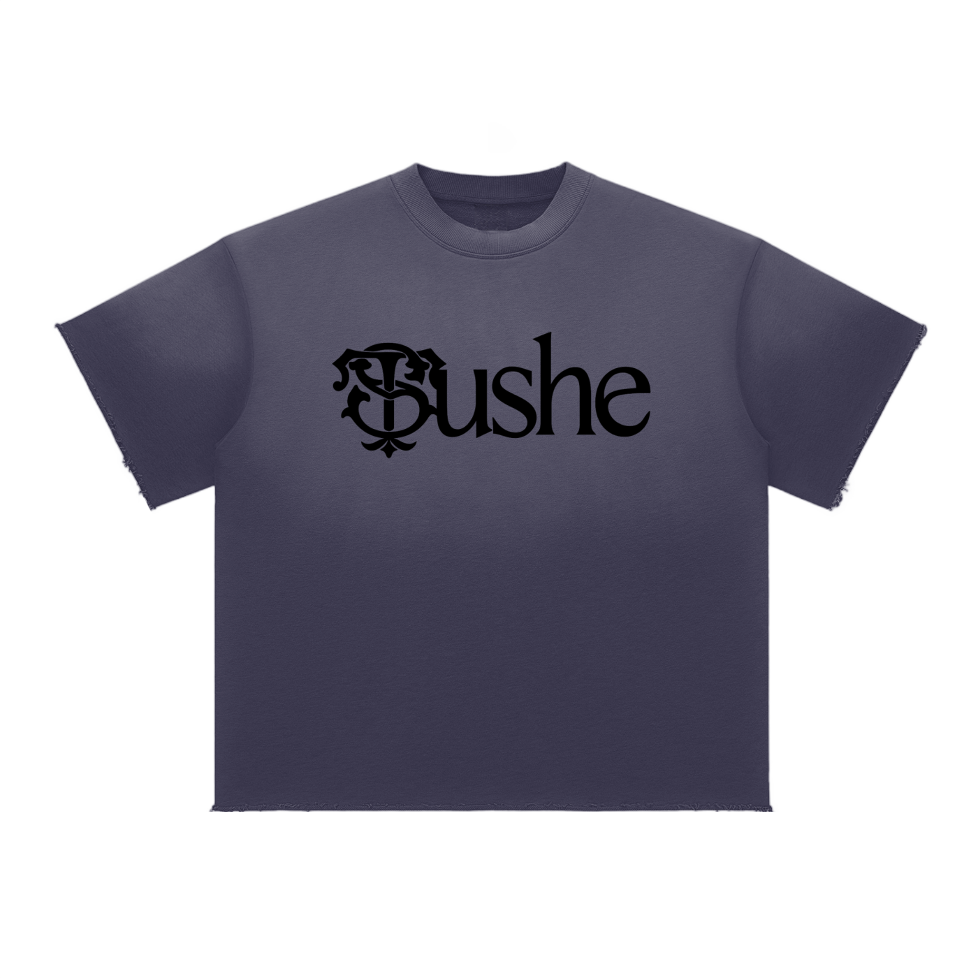 Sun Fade Raw Edge T-Shirt