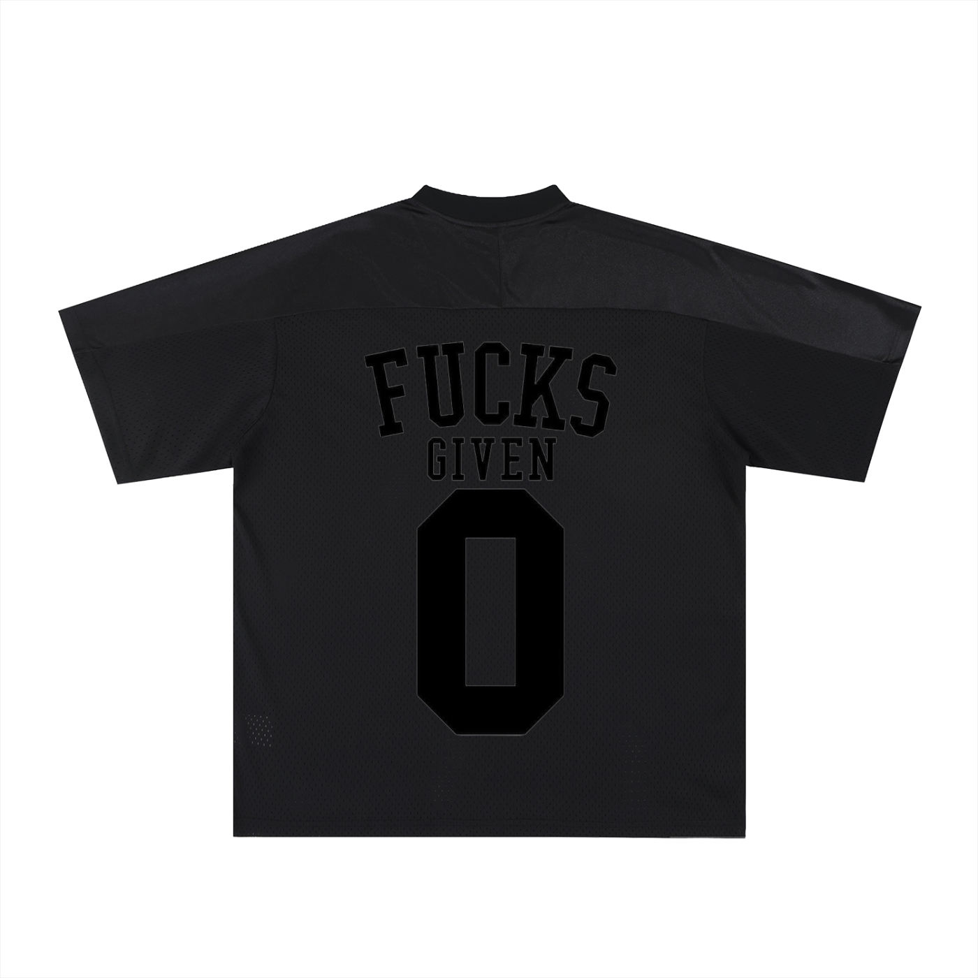 Oversized Mesh V-Neck Soccer Jersey