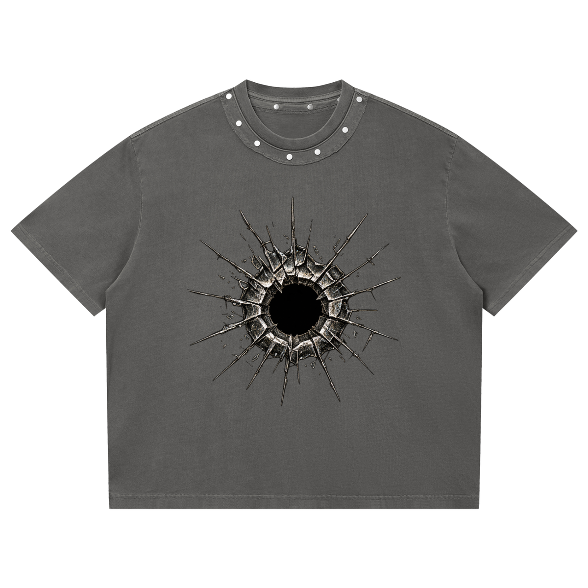 Studded Wash Tee