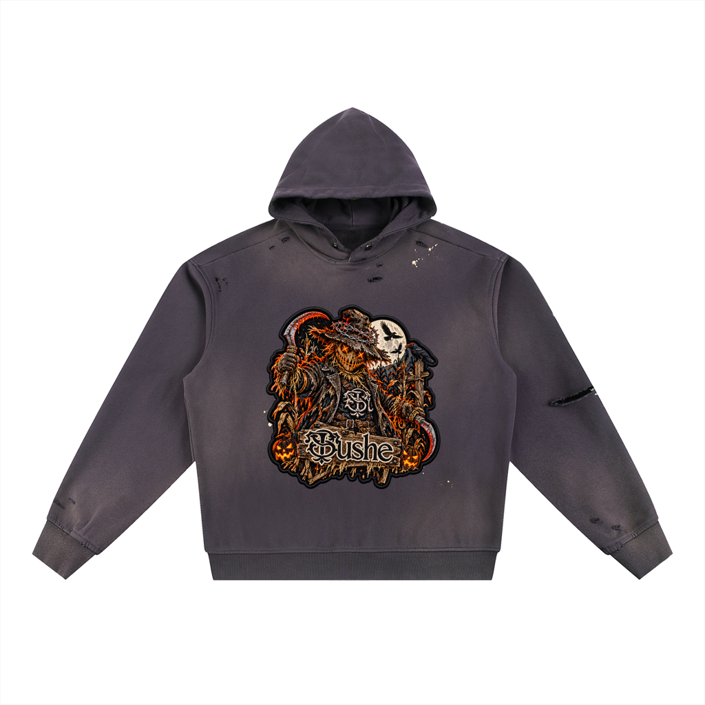 STUSH Burnout Heavy Fleece Hoodie