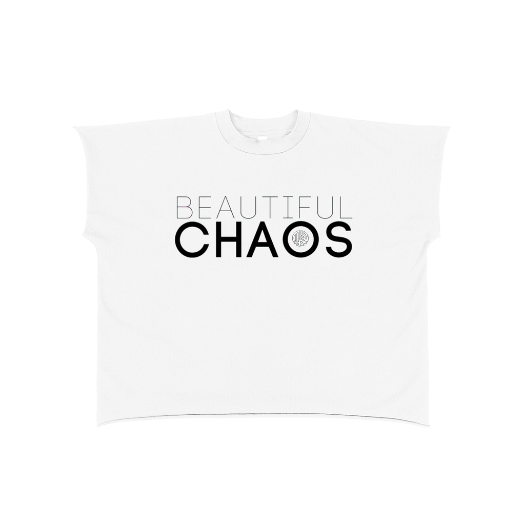 Raw Edge Boxy Non-Shrink T-Shirt