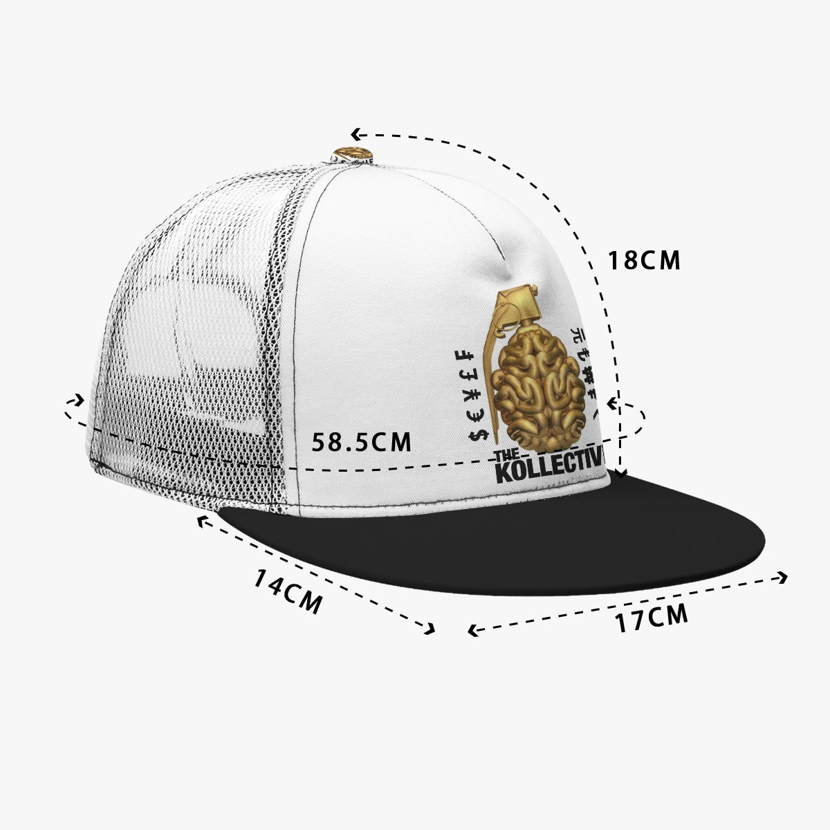 Bodega — Corner Flat Brim Cap