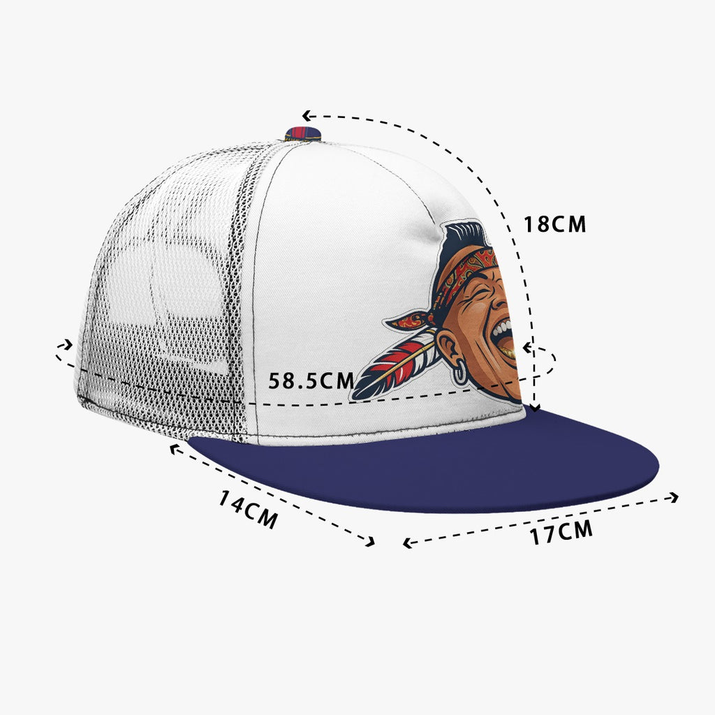 Bodega — White Panel Mesh Cap