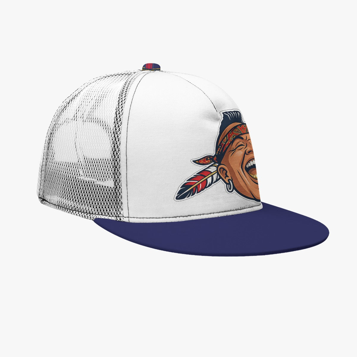 Bodega — White Panel Mesh Cap
