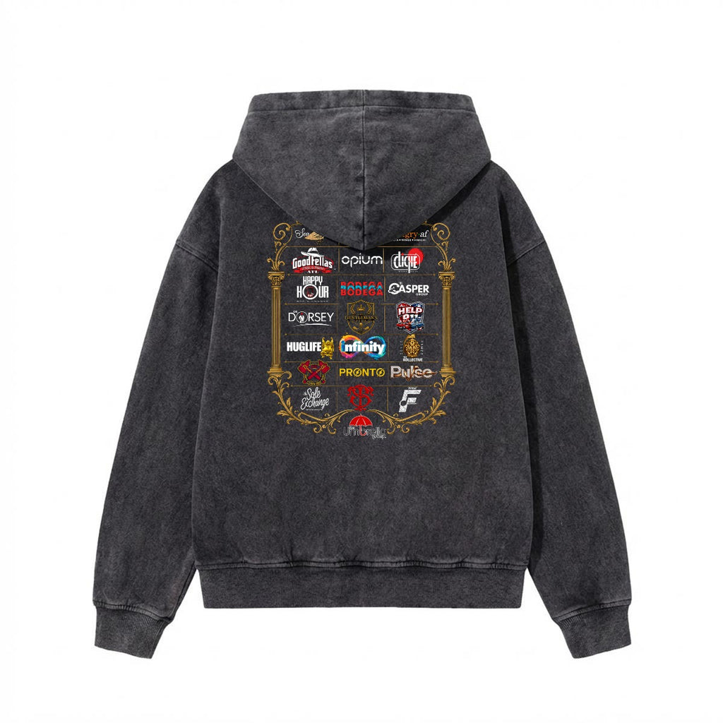 No Time Zip Hoodie