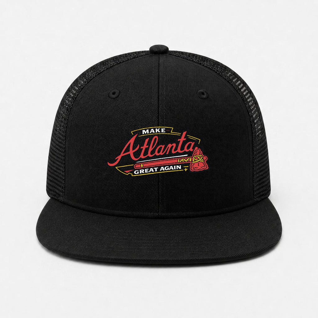 MAGA — Skyline Flat-Brim Mesh Cap