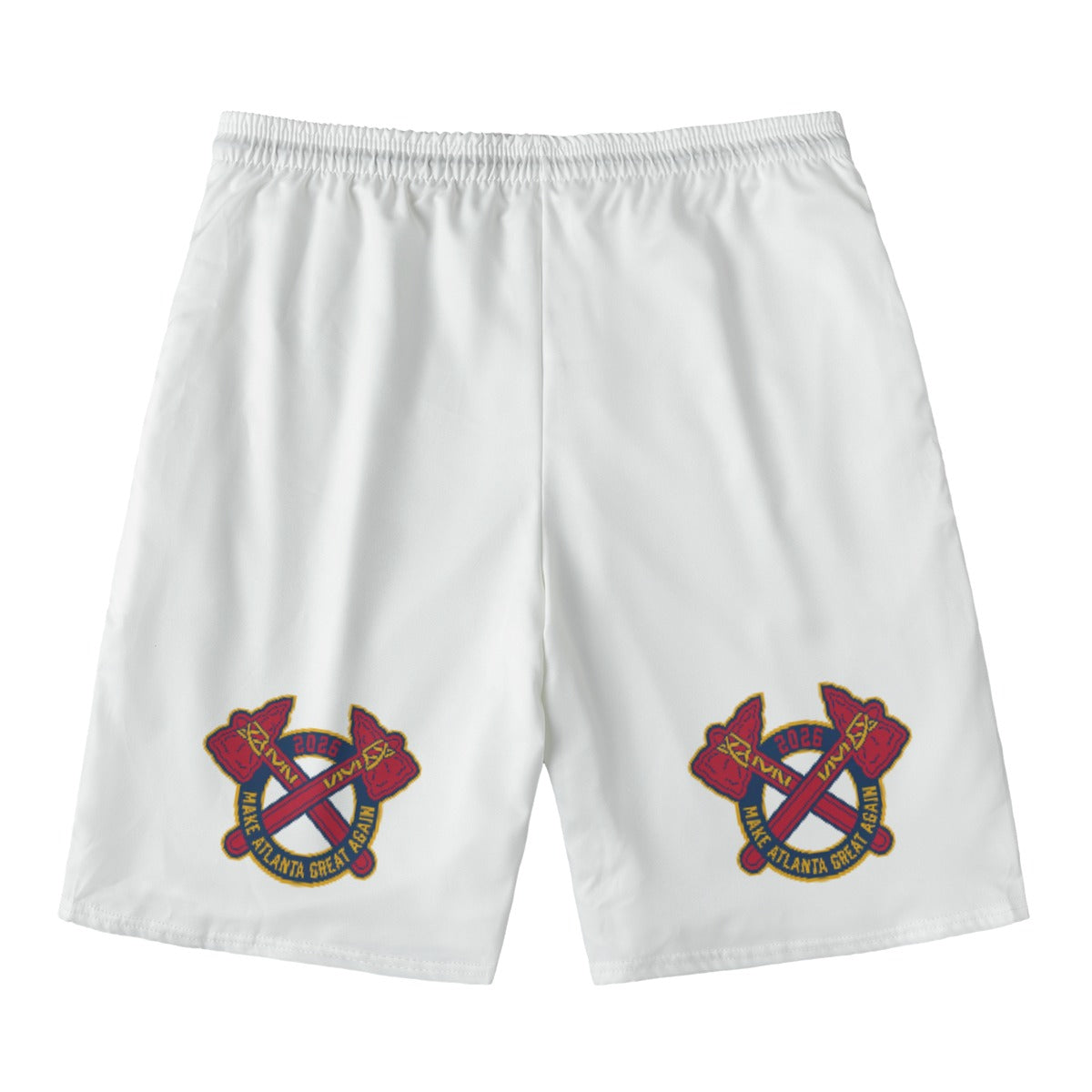 MAGA — Skyline All-Over Print Beach Shorts