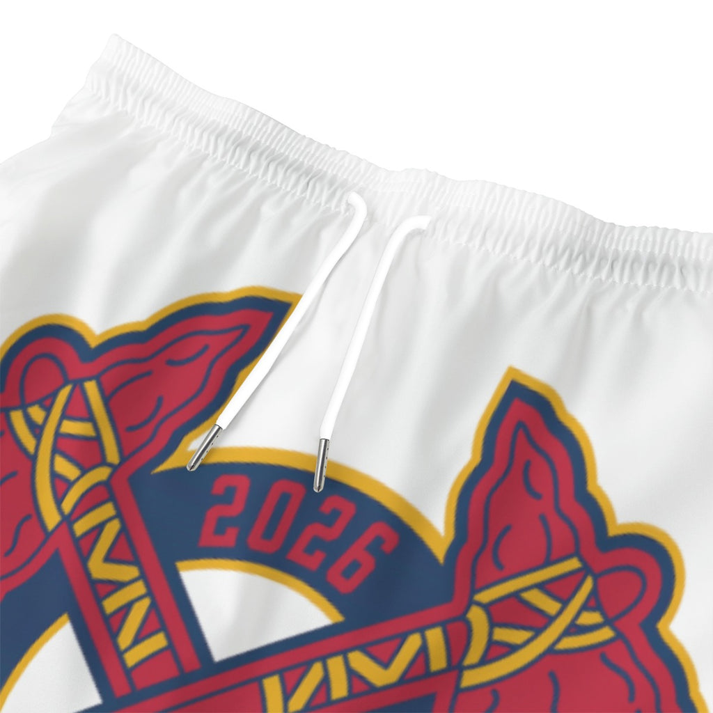 MAGA — Skyline All-Over Print Beach Shorts
