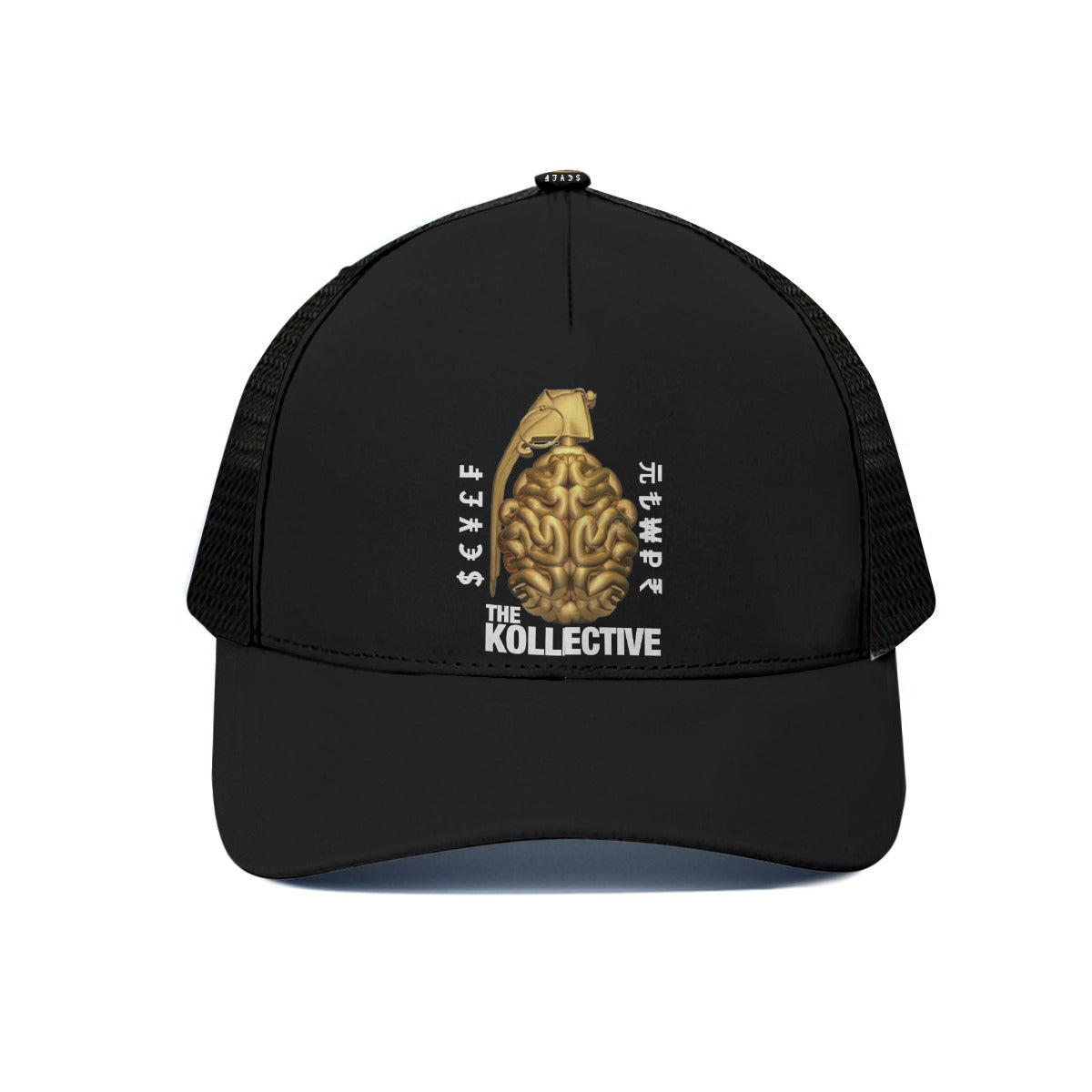 Bodega — Black Mesh Trucker