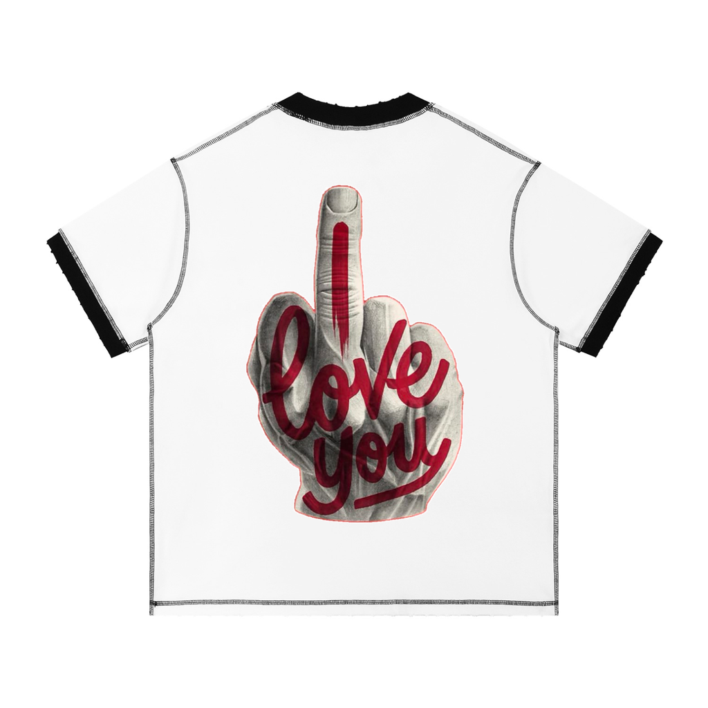 Contrast-Stitched Cotton T-Shirt