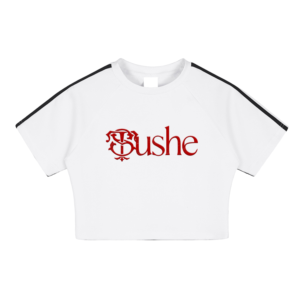 Taped Cooling Performance Crop Top