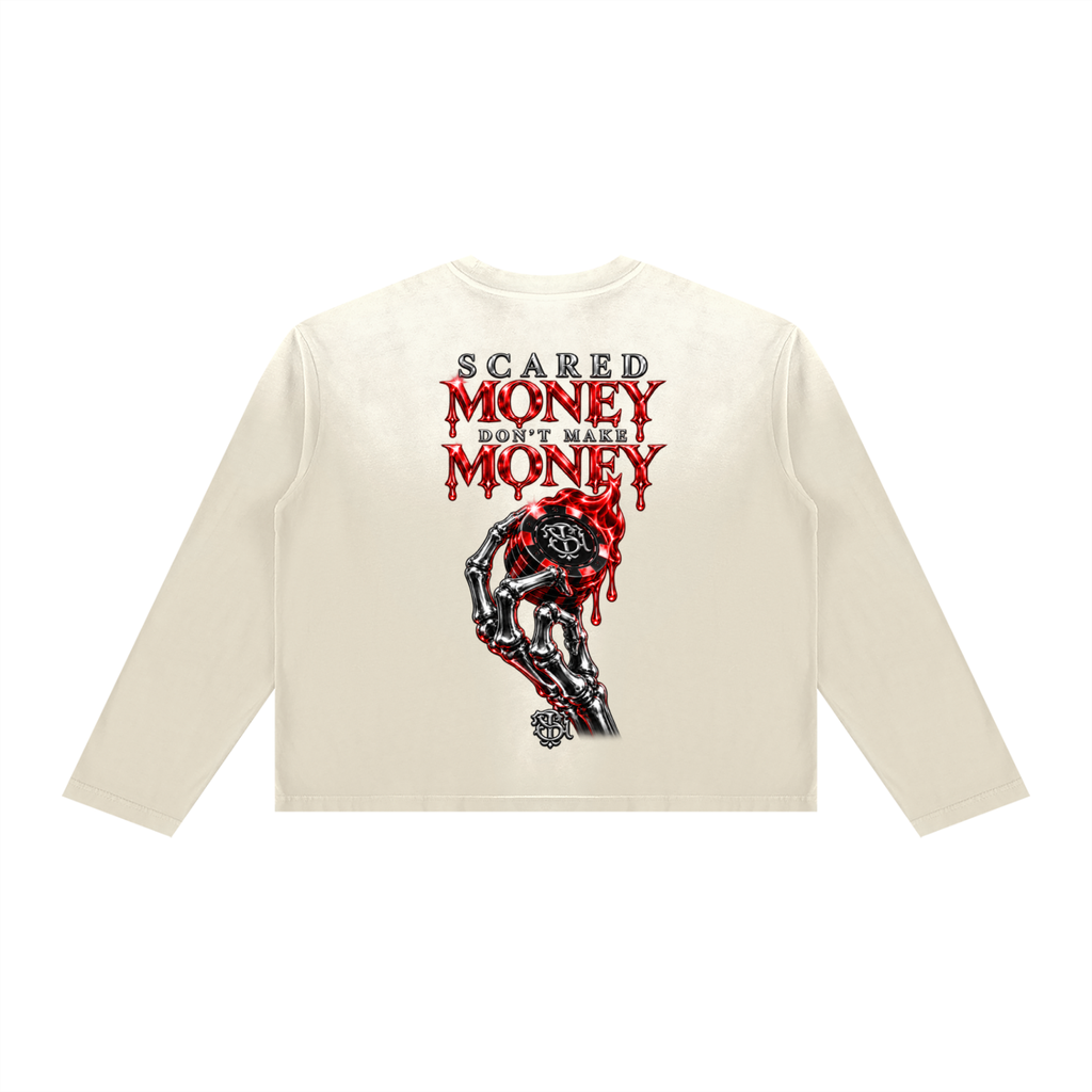 STUSH Sunset Fade Boxy Long Sleeve