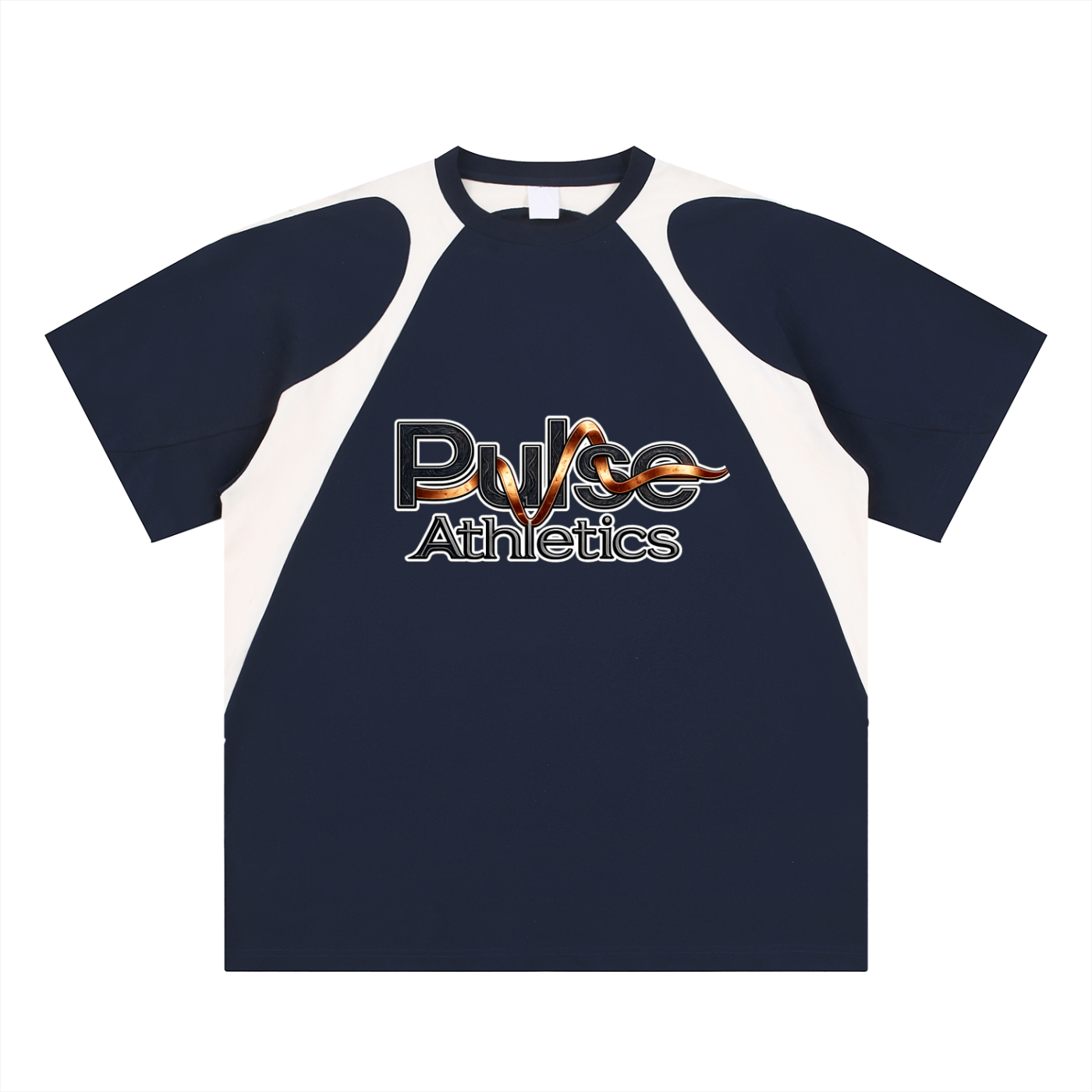 PULSE Athletics — Panel Contrast Tee