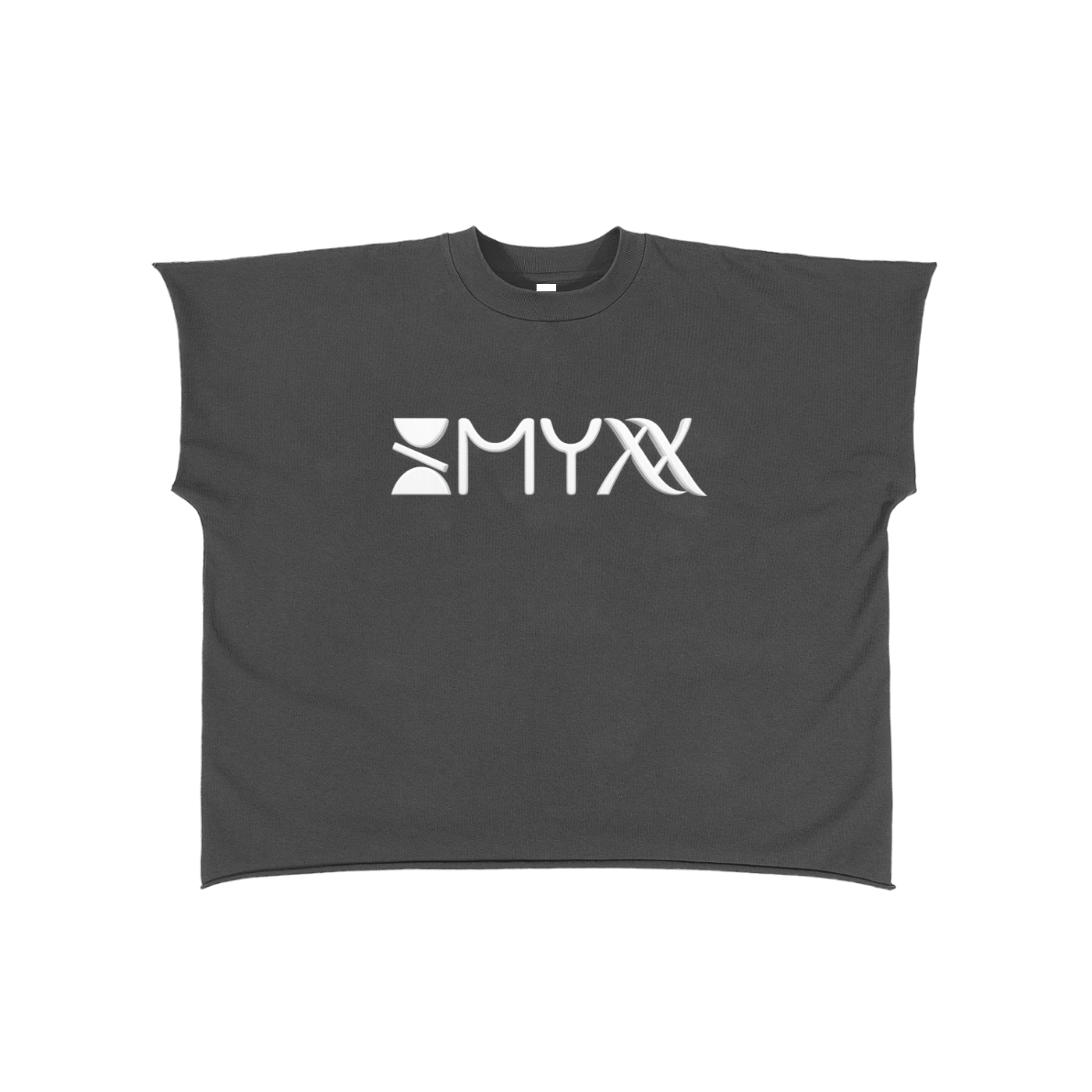 Raw Edge Boxy Non-Shrink T-Shirt