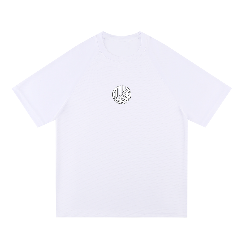 Raglan Sleeve Mesh T-Shirt