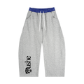 Plaid Waistband Barrel Sweatpants