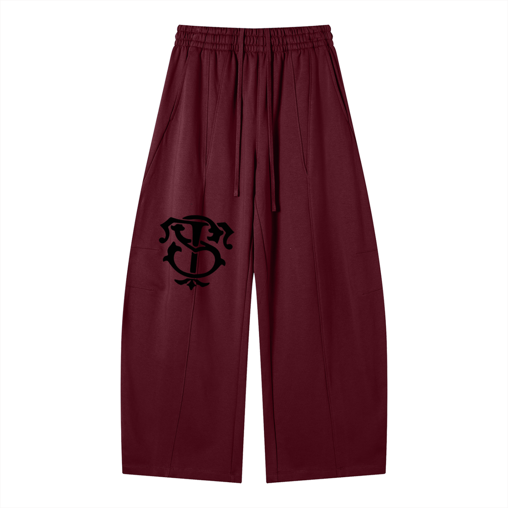 Heavyweight Wide Leg Panel Sweatpants