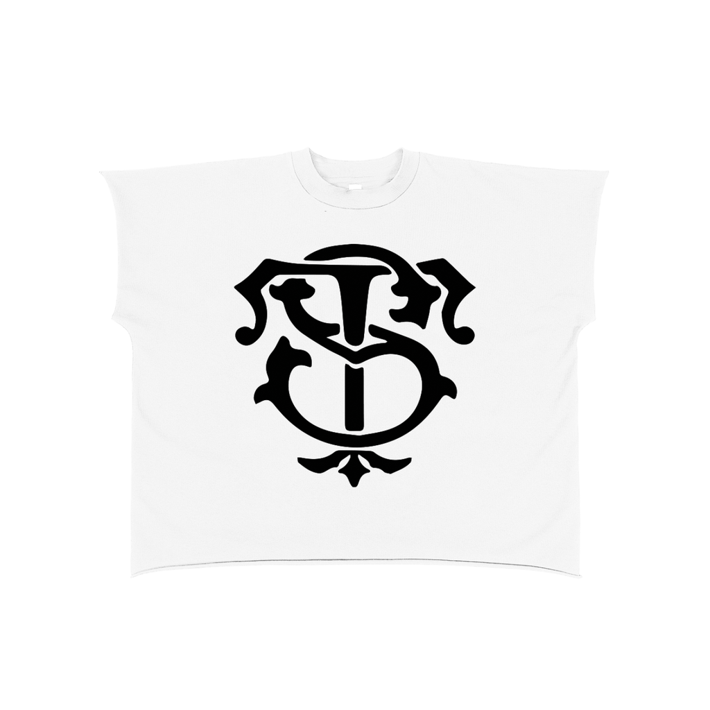 Raw Edge Boxy Non-Shrink T-Shirt