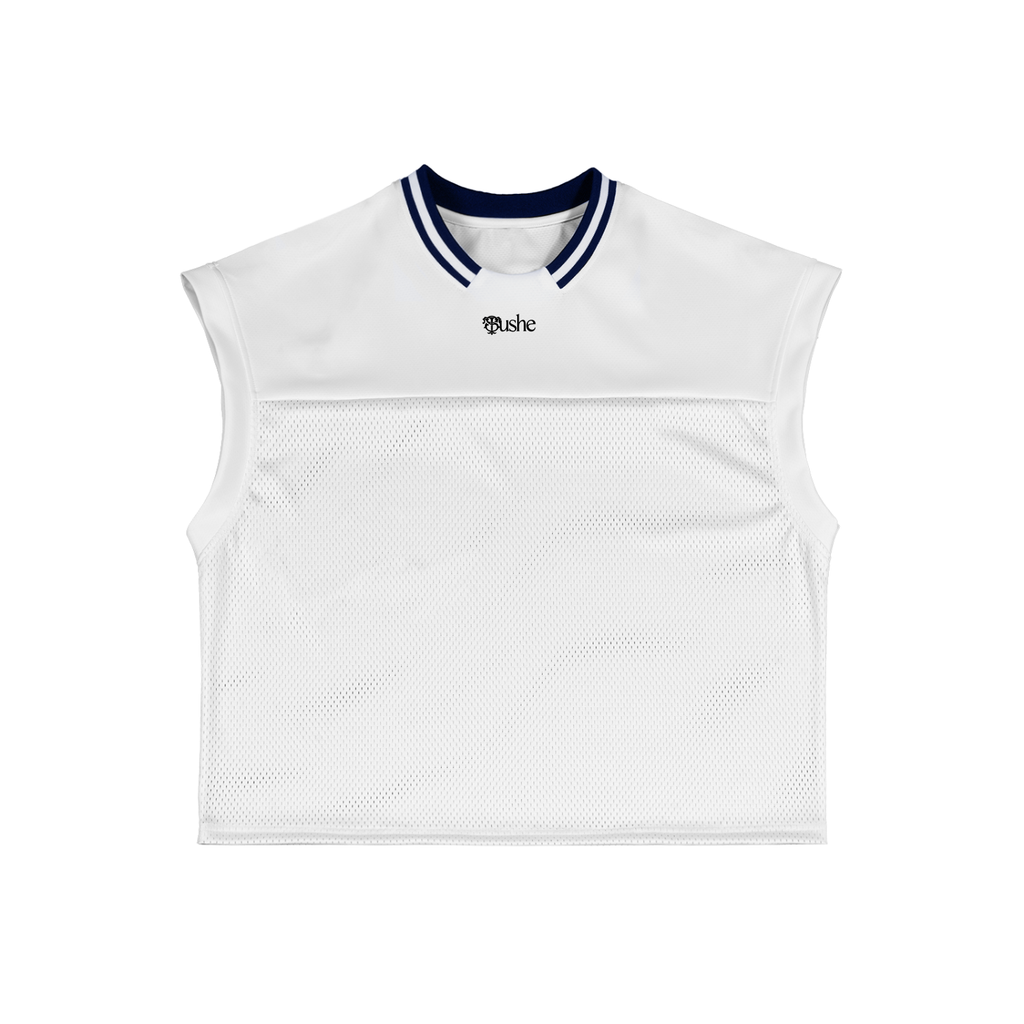 Loose Sleeveless Mesh T-Shirt