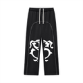 Contrast-Stitched Fleece Sweatpants