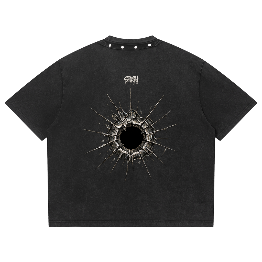 Studded Wash Tee