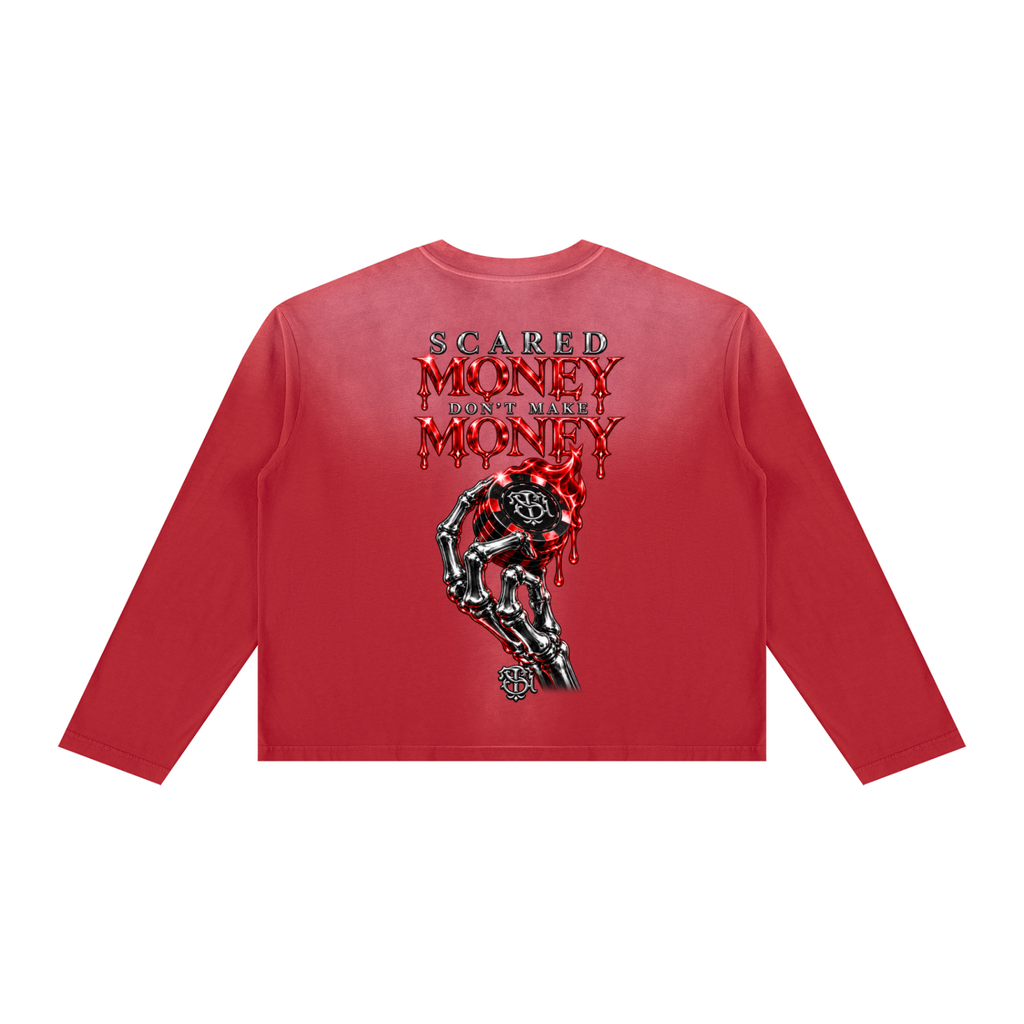 STUSH Sunset Fade Boxy Long Sleeve