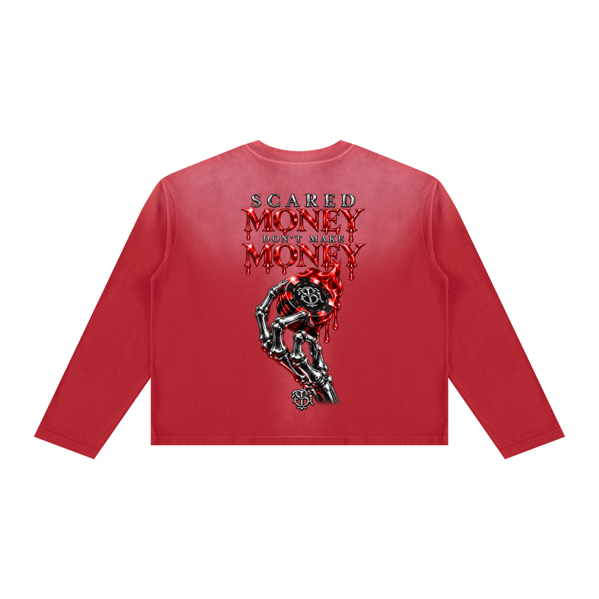 STUSH Sunset Fade Boxy Long Sleeve