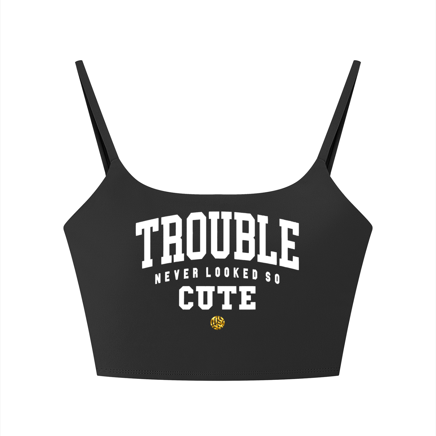 Women's Solid Color Sports Bra