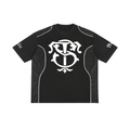 Contrast Piped Panel T-Shirt