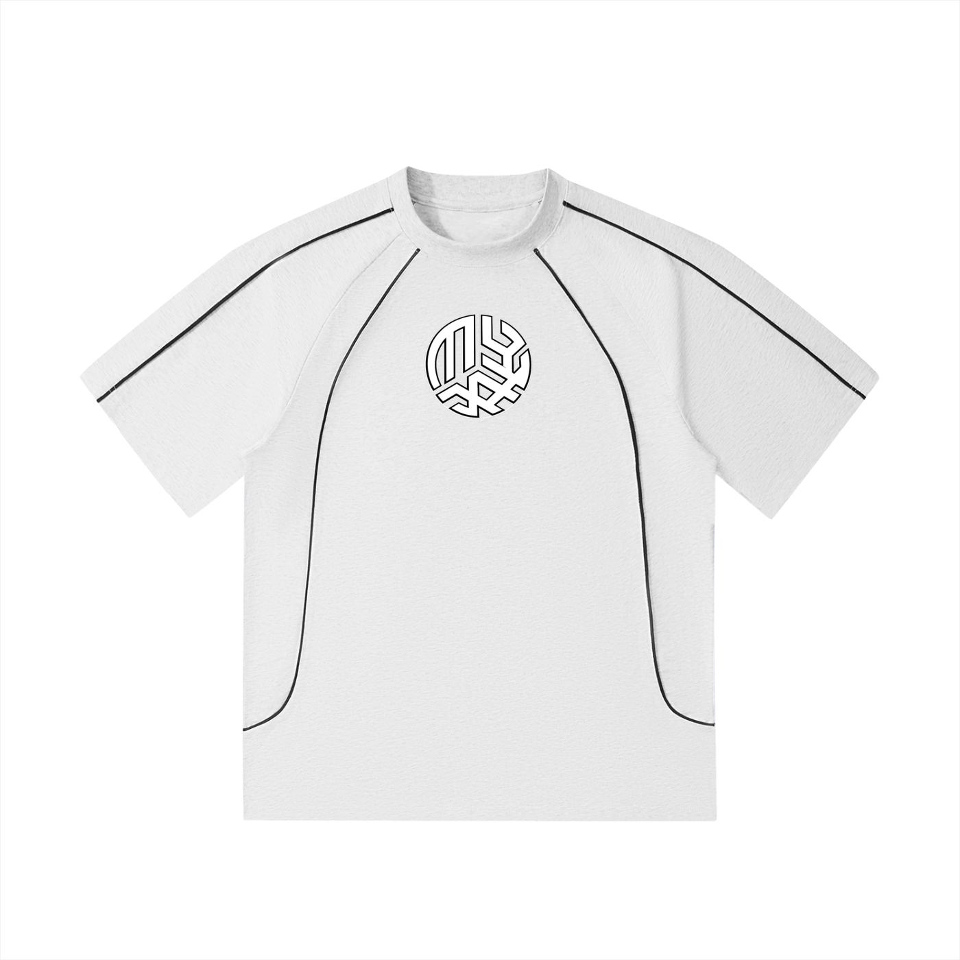 Contrast Stitch Raglan T-Shirt