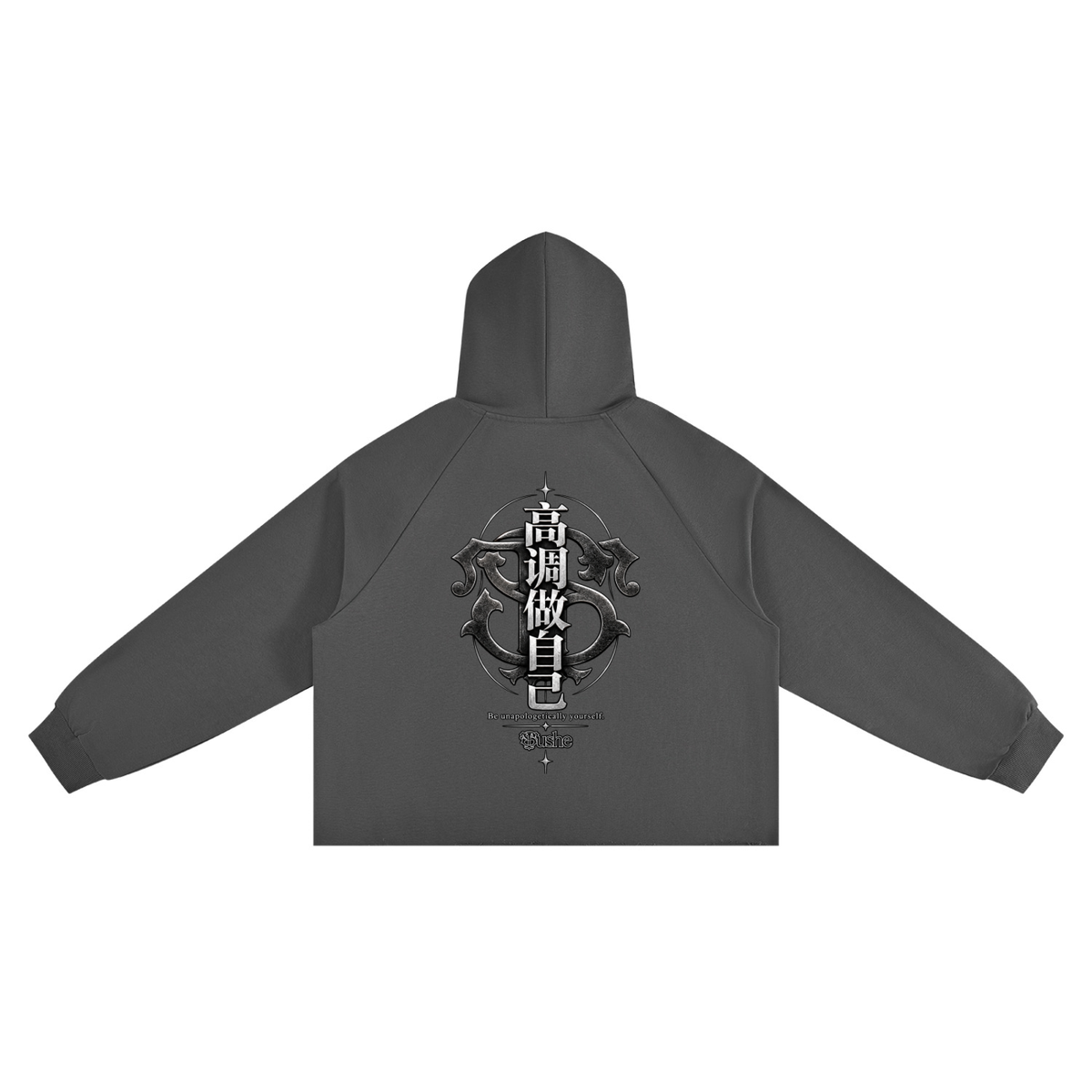 STUSH Raw Intentions Boxy Hoodie