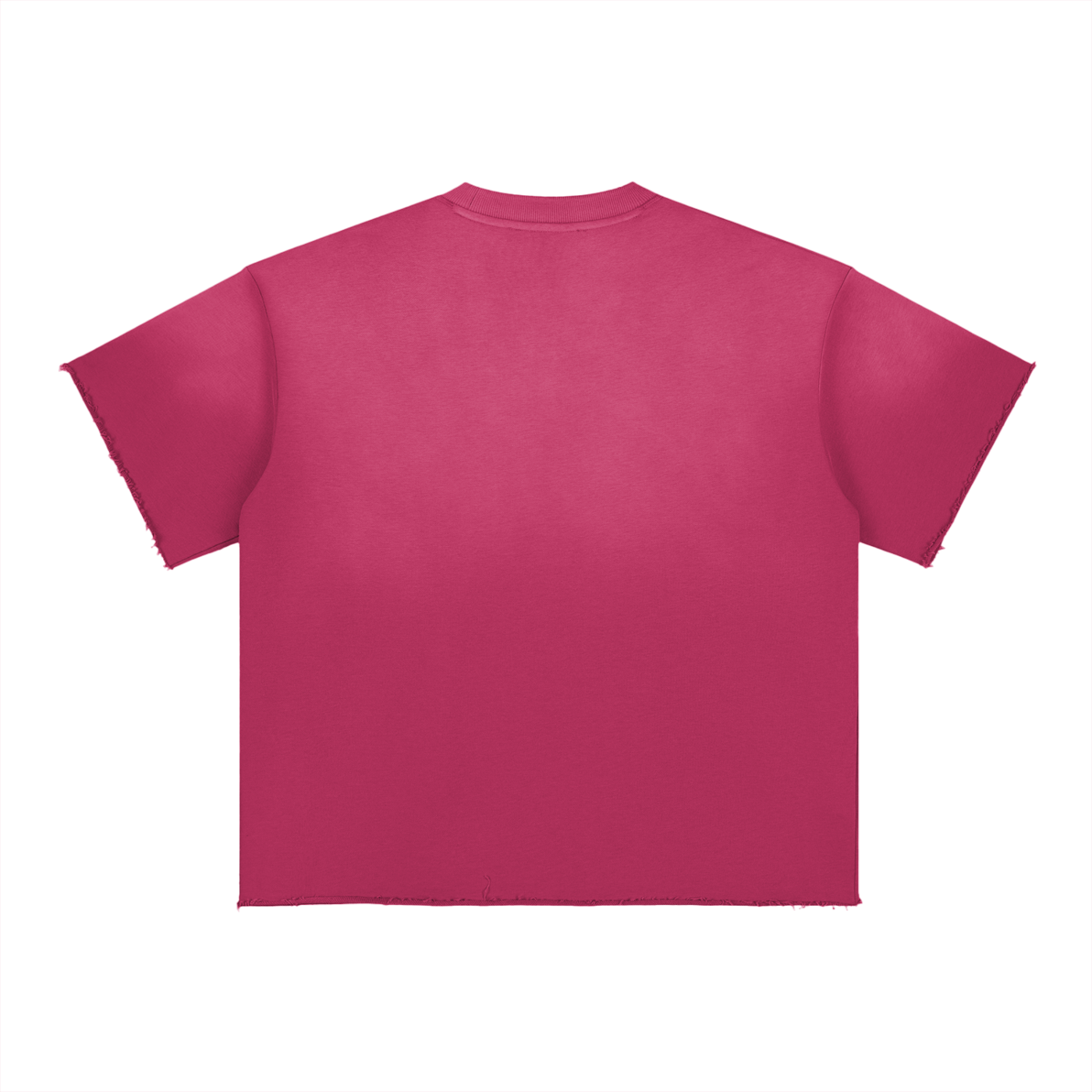 Sun Fade Raw Edge T-Shirt