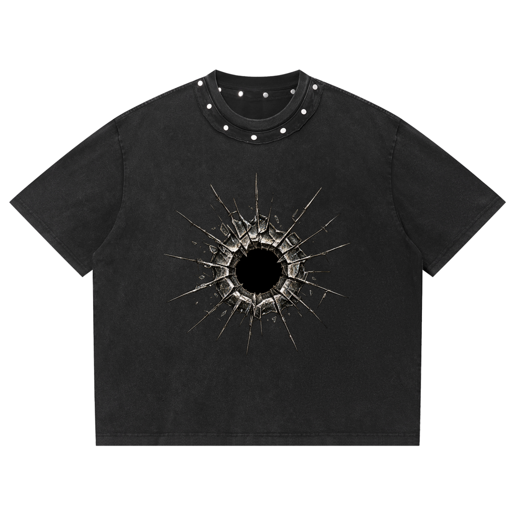 Studded Wash Tee