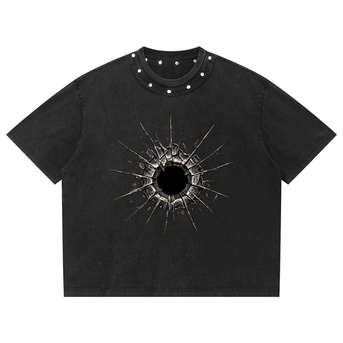 Studded Wash Tee