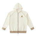 BEVCO INTL — Portfolio Crest Stripe Zip Hoodie