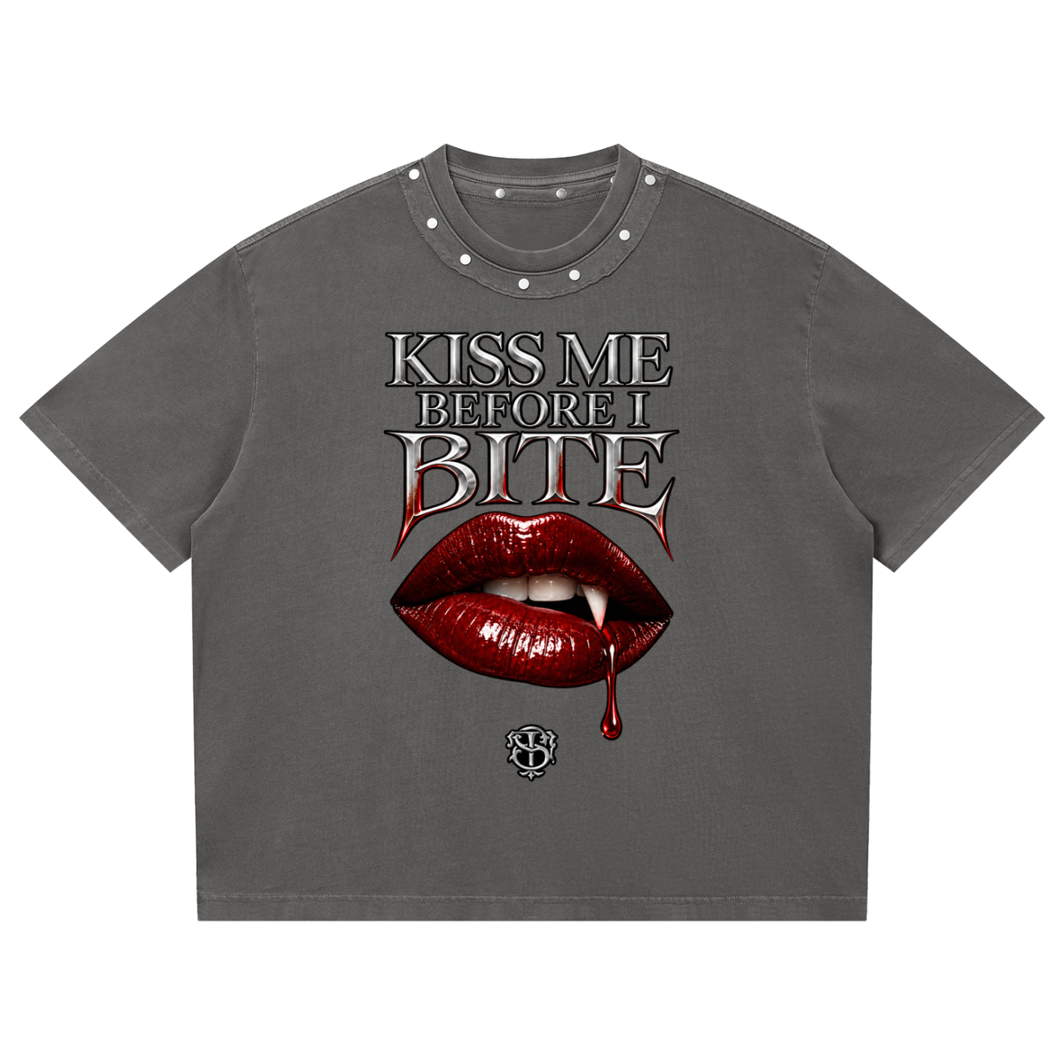 STUSH Hardware Washed Studded Tee