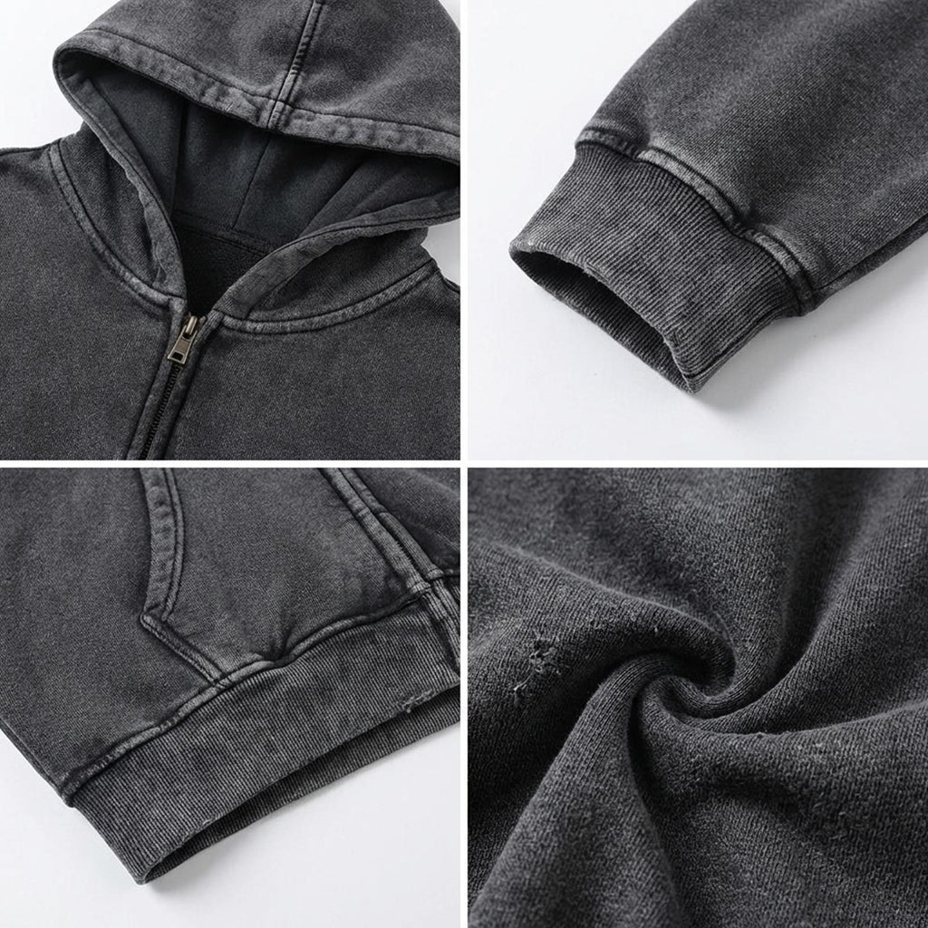 No Time Zip Hoodie