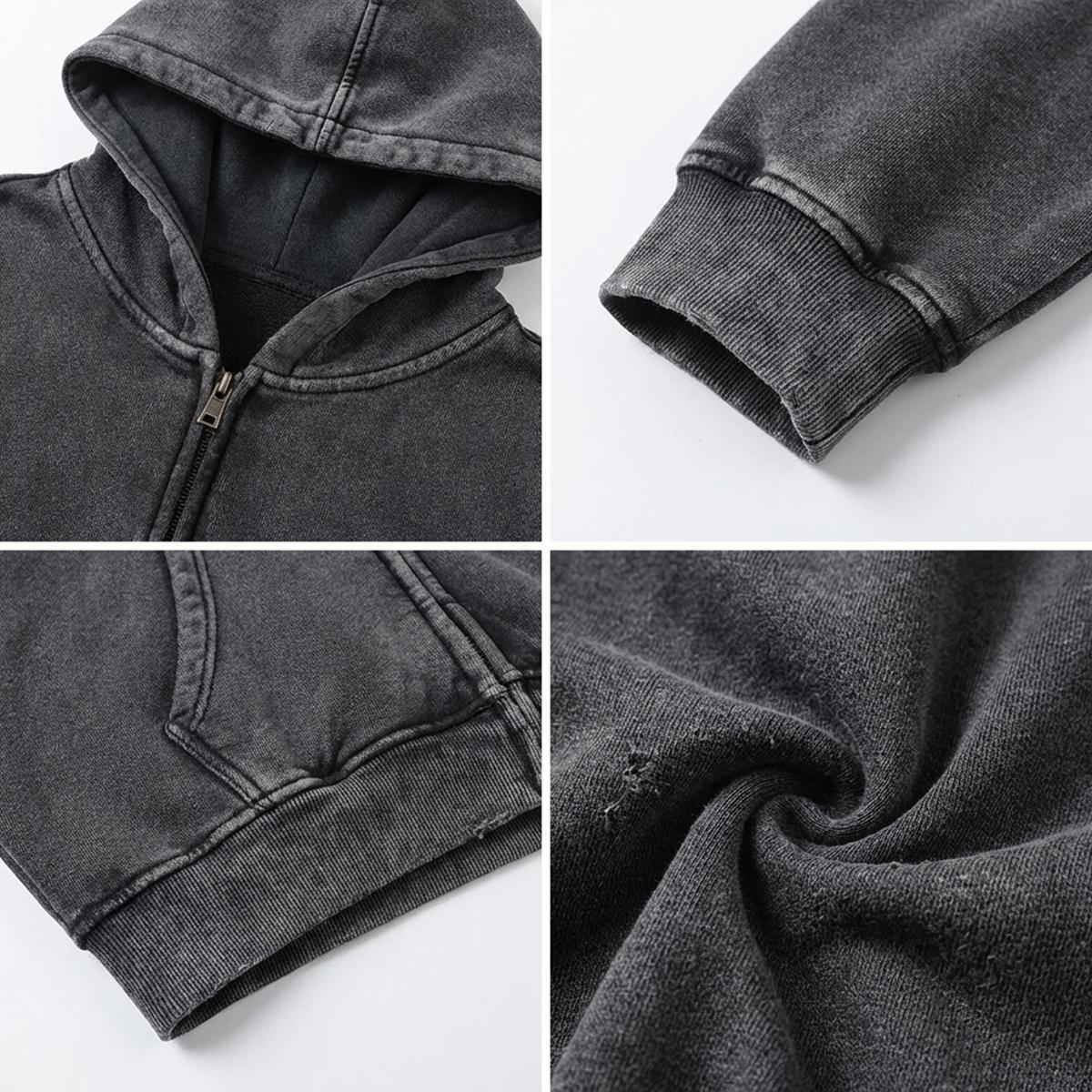 No Time Zip Hoodie