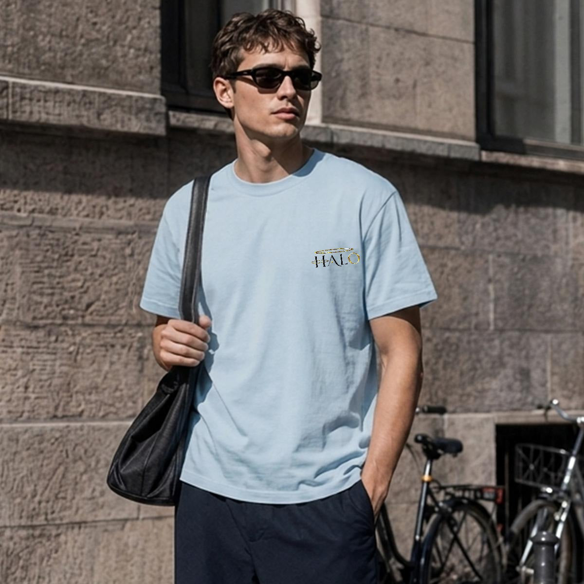 Bodega — Embroidered Heavyweight Crew Tee