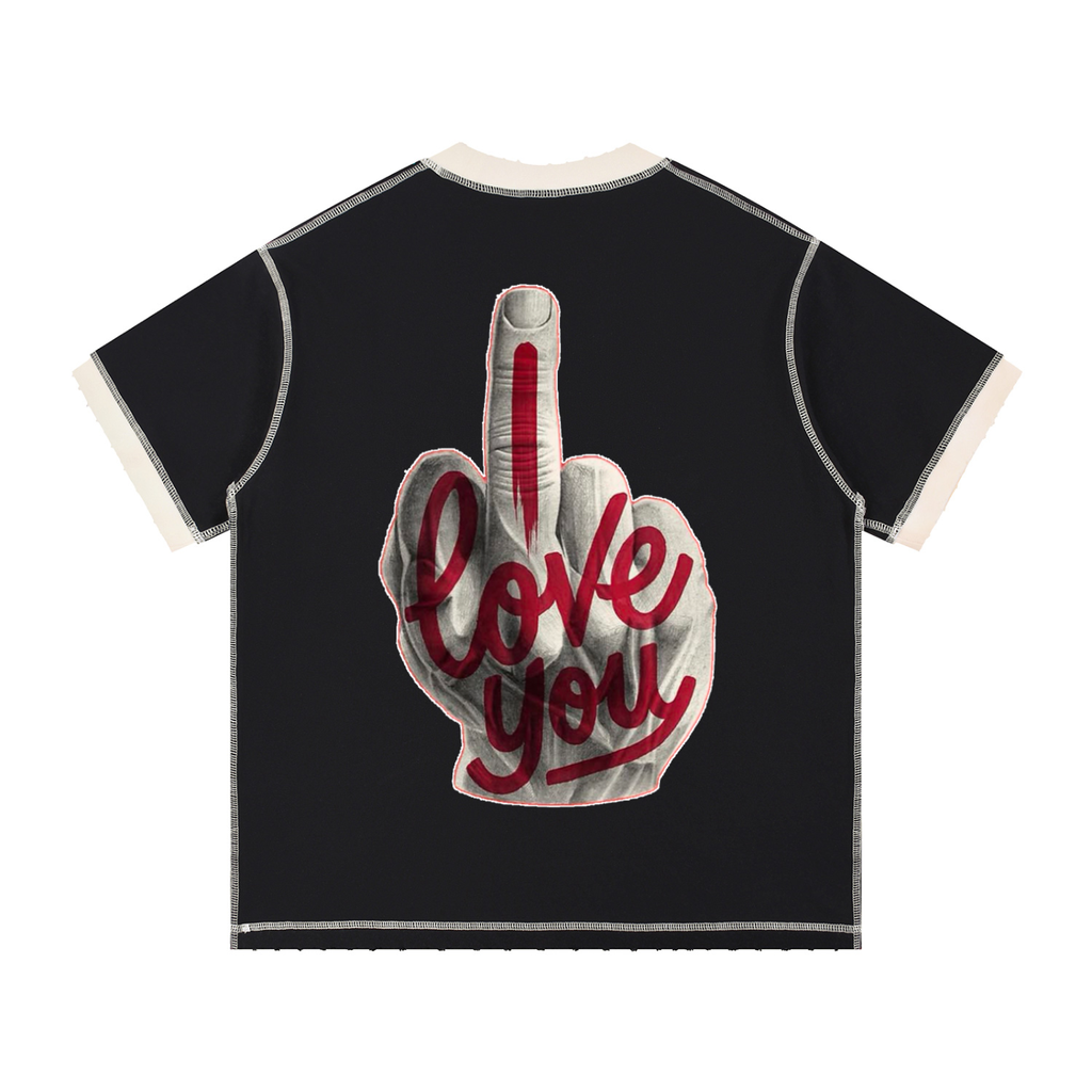 Contrast-Stitched Cotton T-Shirt