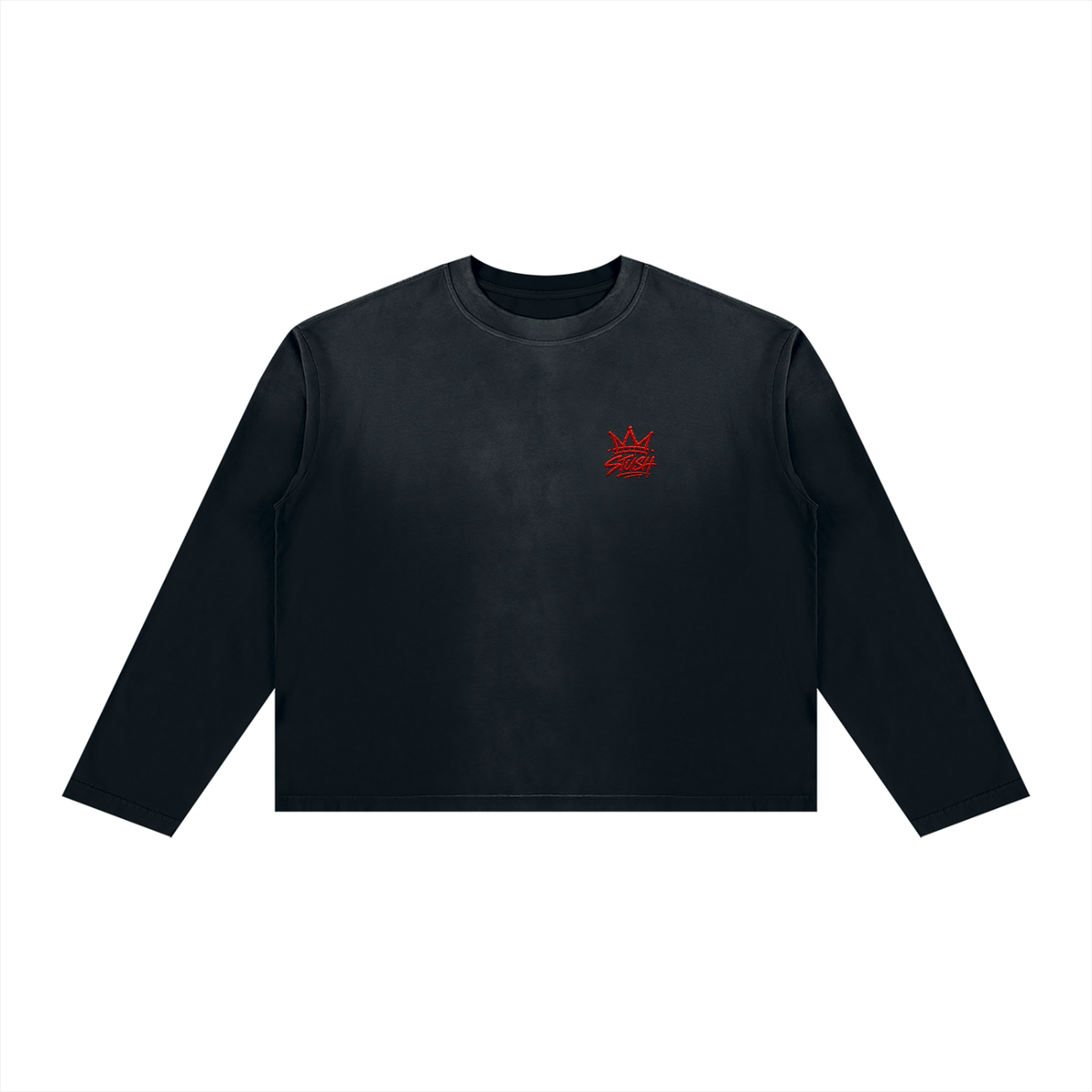 STUSH Sunset Fade Boxy Long Sleeve