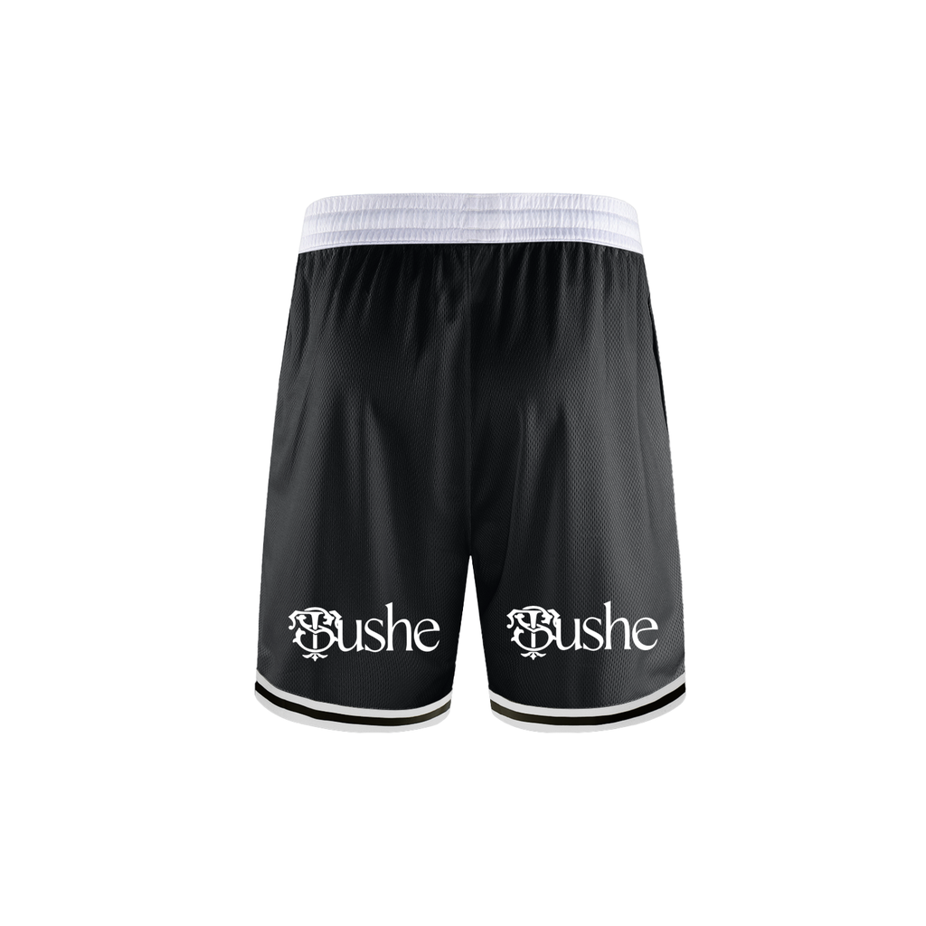 Classic Stripe Trim Basketball Shorts