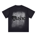 Square Patch Monkey Washed T-Shirt