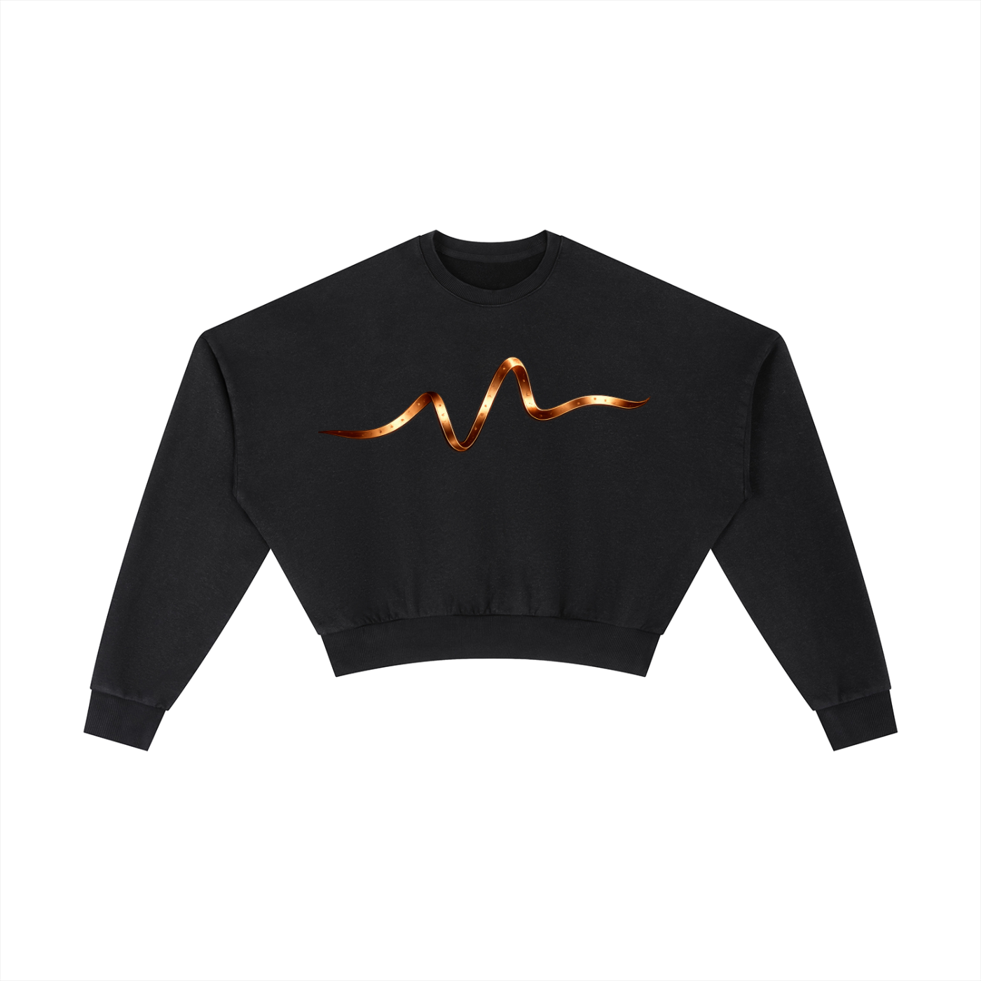 Vintage Washed Cropped Sweatshirt