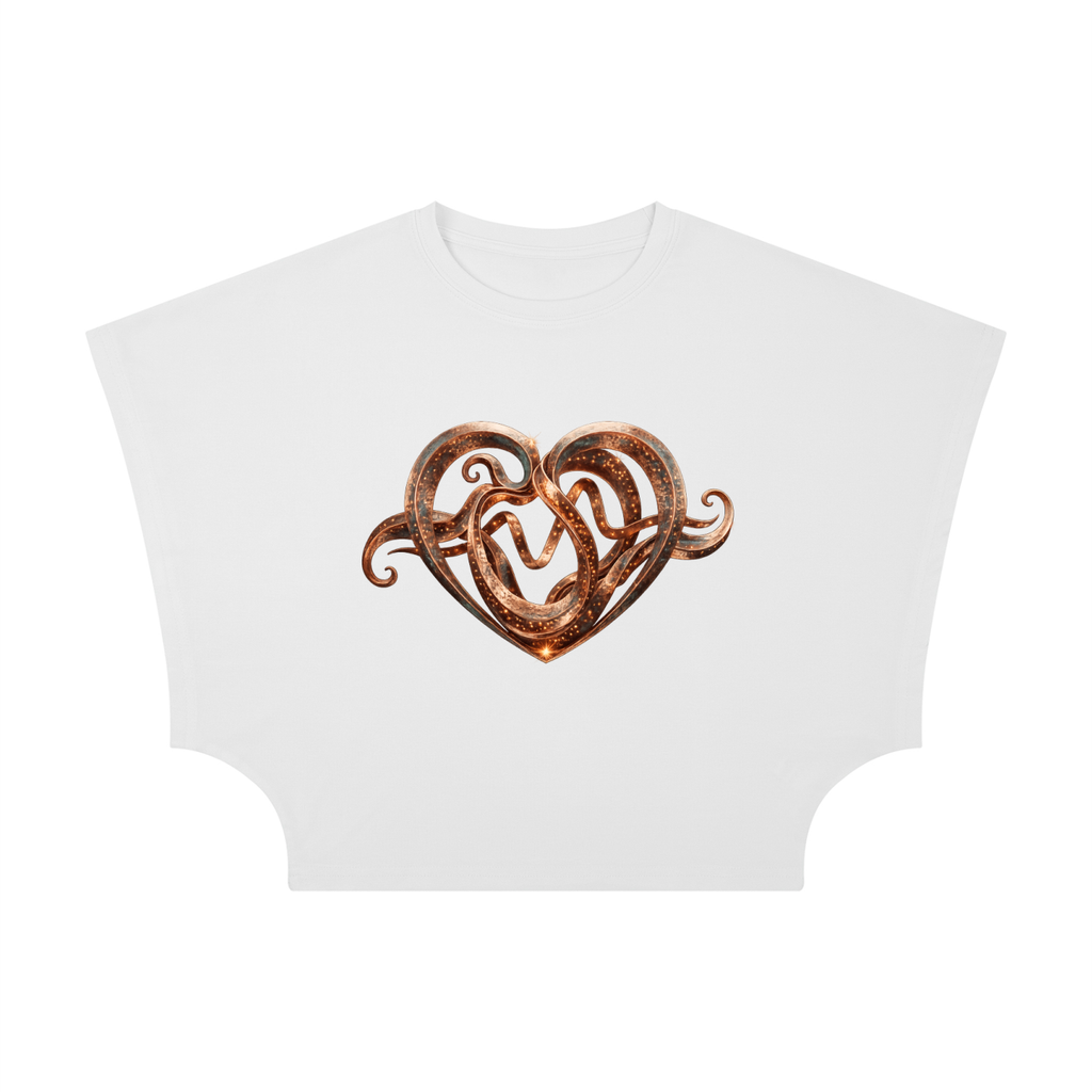 Women's Cropped Dolman T-Shirt