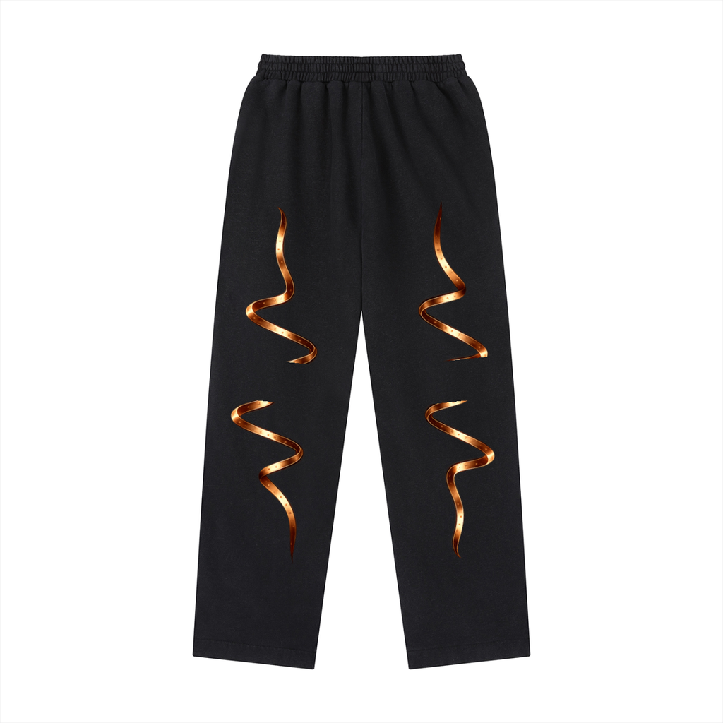 Vintage Washed Drawstring Sweatpants