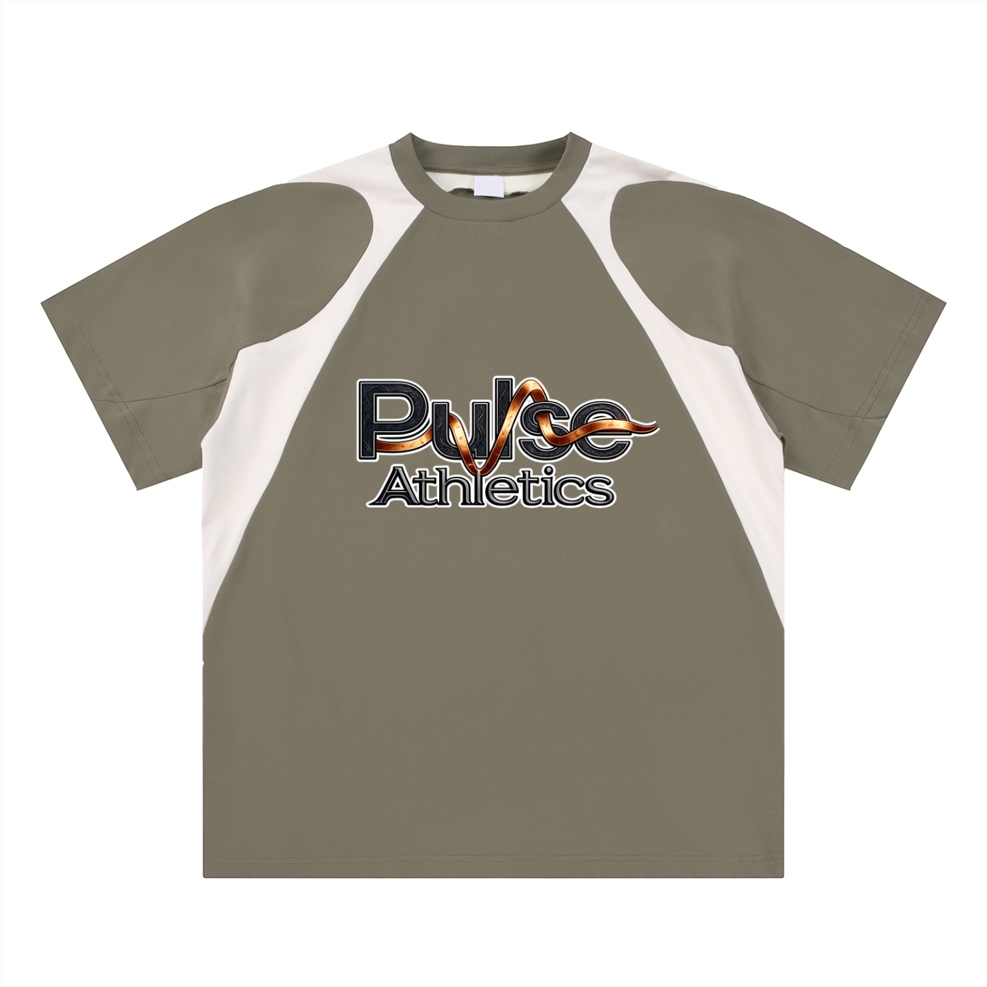 PULSE Athletics — Panel Contrast Tee