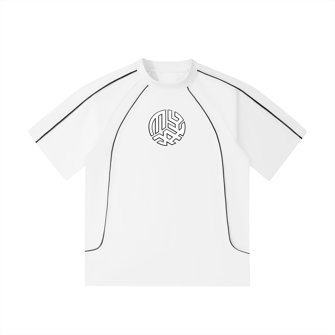 Contrast Stitch Raglan T-Shirt