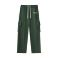 Side Stripe Straight-Leg Pants