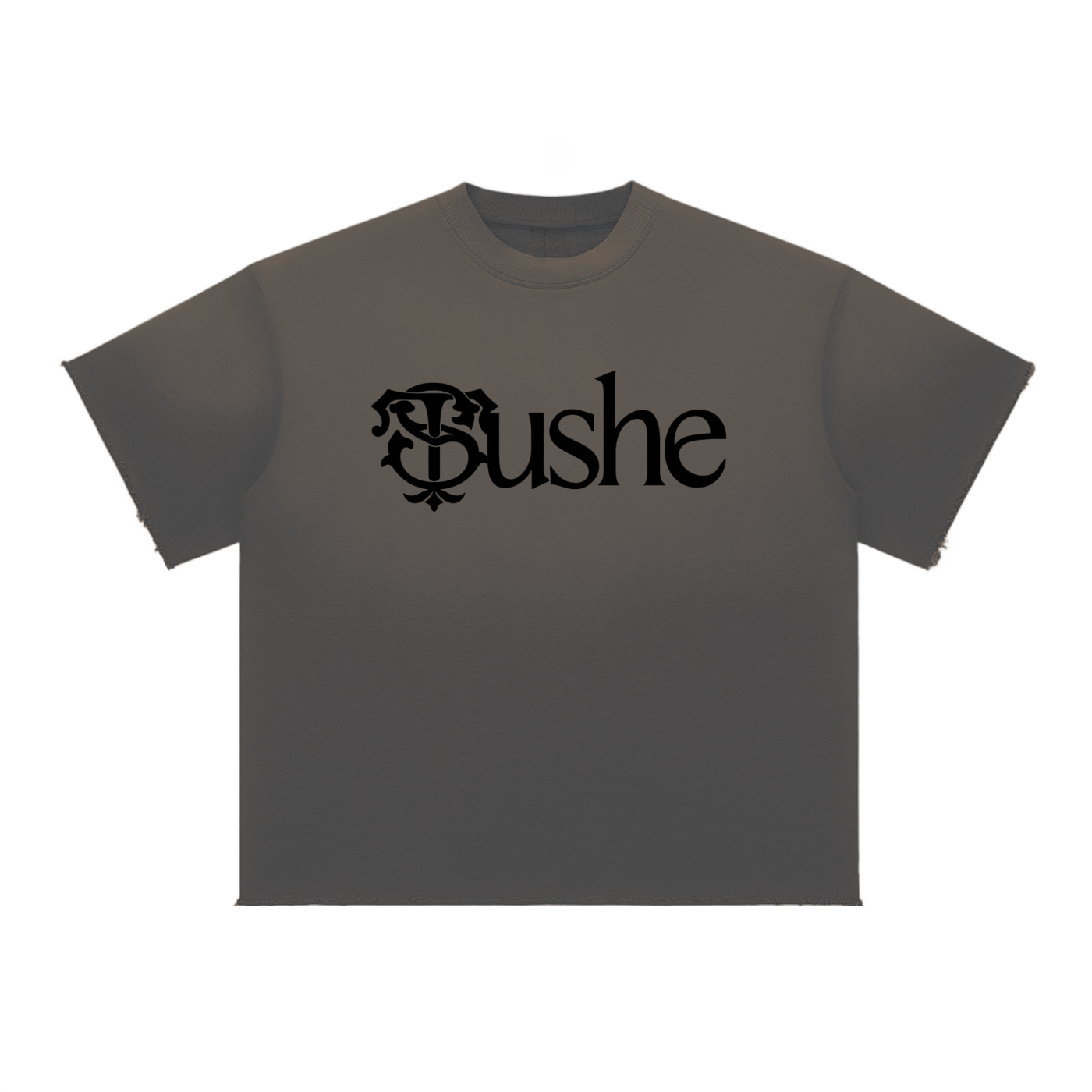 Sun Fade Raw Edge T-Shirt